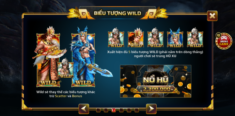 Sơn Tinh Thuỷ Tinh - Nổ Hũ Quay Thưởng Trúng 1000 Tỷ
